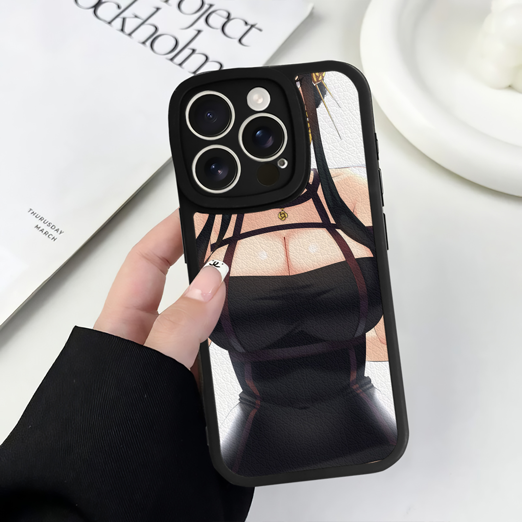 （画像用） SPY×FAMILY间谍家家酒 【iPhone 16シリーズ対応】シリコンスマホケース（レザー調） 材質：シリコン